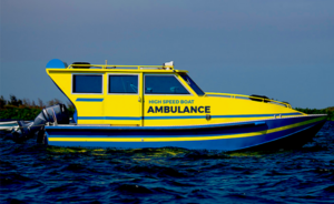 HIGH SPEED BOAT AMBULANCE