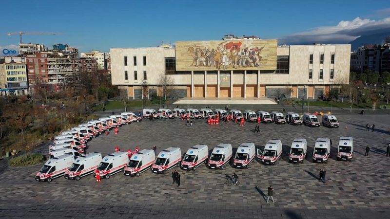 DELIVERY OF 36 AMBULANCES