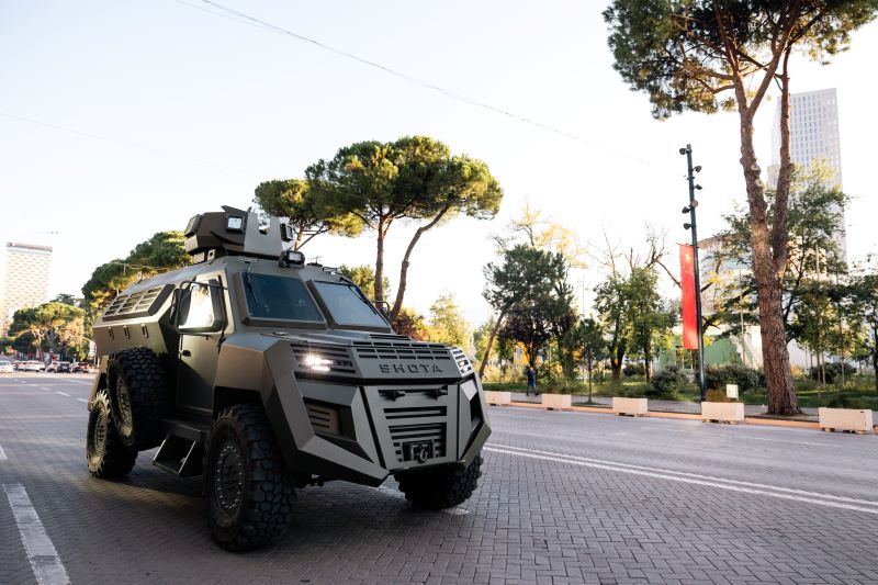 SHOTA: ALBANIA’S FIRST MILITARY VEHICLE – THE INSPIRING JOURNEY OF VISION AND DETERMINATION