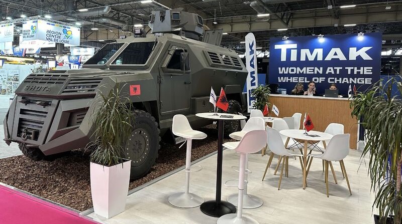 TIMAK UNVEILS ALBANIA’S FIRST MRAP VEHICLE, SHOTA, AT EUROSATORY 2024