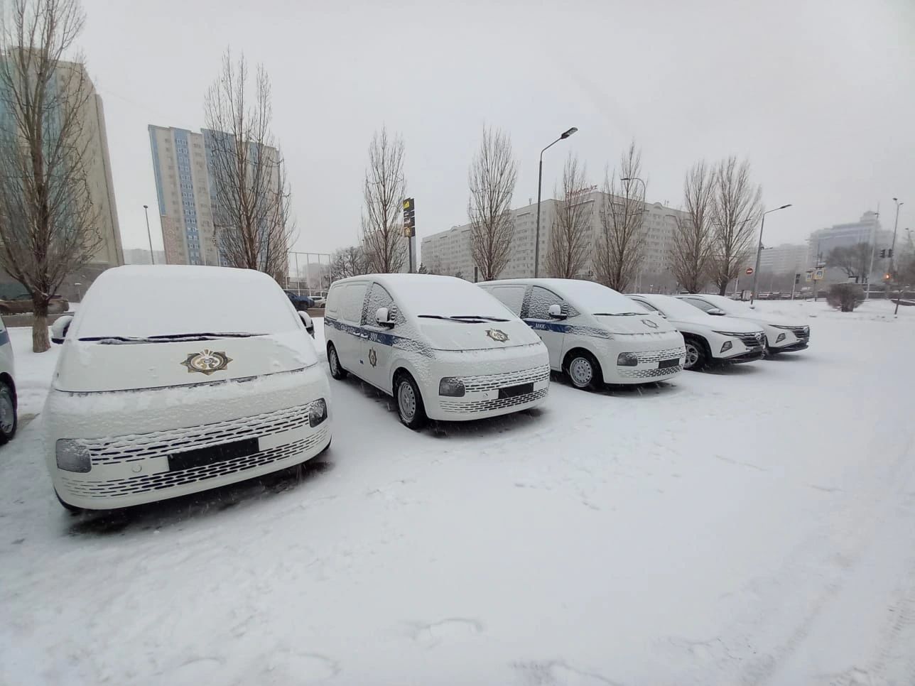 Border control vehicles Kazakhstan operating at modernized checkpoints, equipped for advanced inspection and security operations to strengthen border management and streamline international trade logistics.